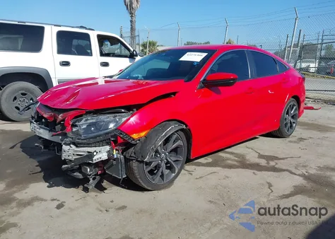 2020 Honda Civic Sport from USA, damaged, VIN 2HGFC2F86LH569835